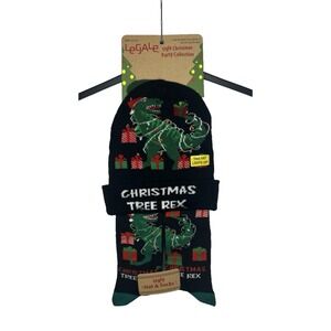 LeGale Ugly Christmas Party‎ Collection Christmas Tree Rex Lighted Hat/Socks-